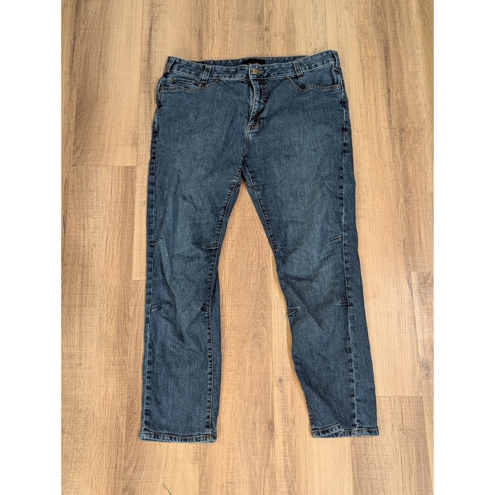 Vertx Defiance Tactical Jeans Mens 40x32 Blue Stretch Denim Articulated Knee